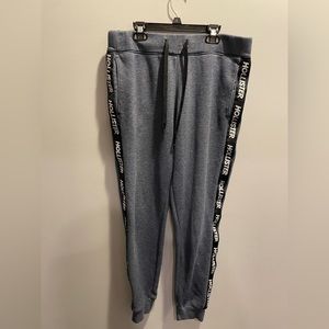 Blue Hollister Joggers